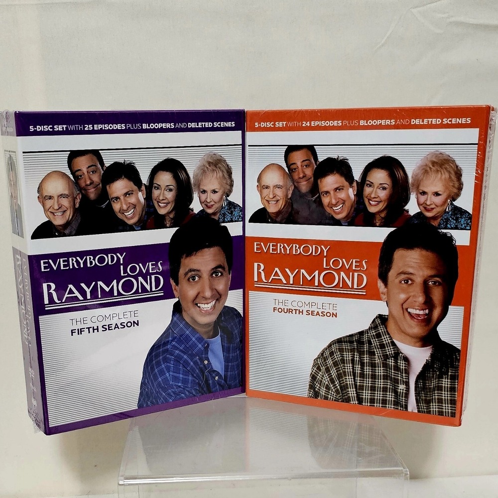 Everybody Loves Raymond 2 Complete Seasons Lot Fourth & Fifth Series DVD TV Show